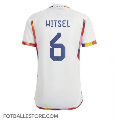Belgia Axel Witsel #6 Bortedrakt VM 2022 Kortermet